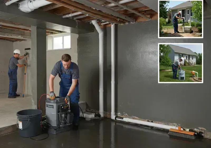 Basement Waterproofing and Flood Prevention process in Webster County, GA